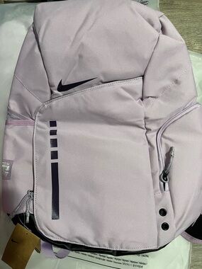 Nike Pale Pink Backpack with Black Swoosh